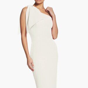 Dress the Population Tiffany One-Shoulder Midi Dress size M